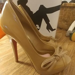 Paris Hilton high heels shoes.